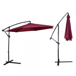 10 Foot Outdoor Cantilever Umbrella by TMS