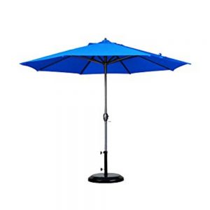 9-Feet California Umbrella Olefin Fabric Auto Tilt Market Umbrella