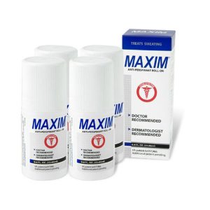 Maxim Antiperspirant Deodorant Roll-On 4-Pack