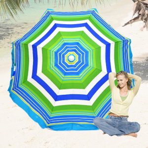 Rio Beach Deluxe Sunshade Umbrella UPF 100+