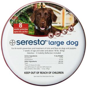 Bayer Seresto Flea and Tick Collar (Large)