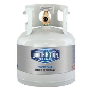 Worthington 281149 1-Gallon Steel Propane Cylinder