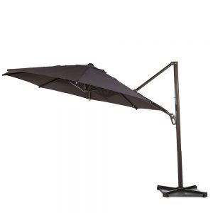 11-Feet Abba Patio Octagon Cantilever Vented Tilt Crank Umbrella