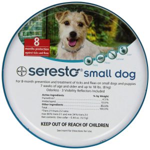 Bayer Seresto Flea and Tick Collar (Small)