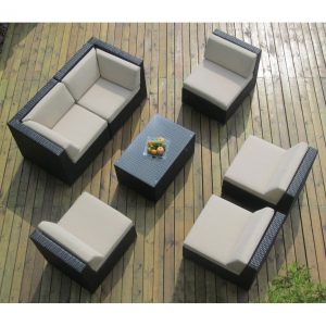 Genuine Ohana Outdoor Patio Sofa Set – 7 Pieces