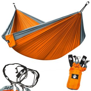 Legit Camping Lightweight Parachute Portable Double Hammock