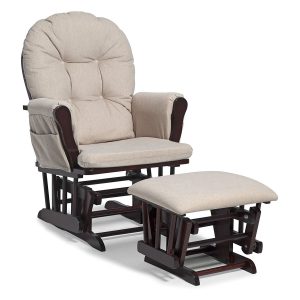 Stork Craft Hoop Glider And Ottoman Set