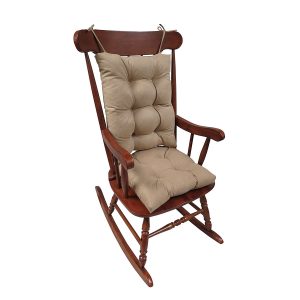 The Gripper Non-Slip Rocking Chair Cushion Set Honeycomb