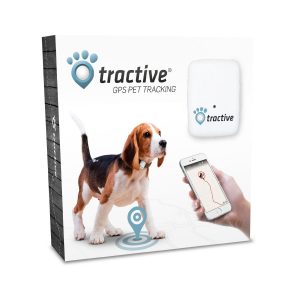 Tractive Lightweight Waterproof GPS Pet Tracker Dog Collar Attachment