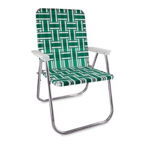 Green and White Deluxe Chair