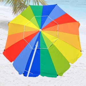 Heavy Duty Fiberglass Beach Umbrella by Shadezilla