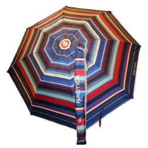 Nautica Beach Umbrella UPF 50+ Multi Color