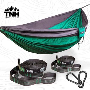 TNH Outdoors Premium Camping Hammock With Bonus Straps